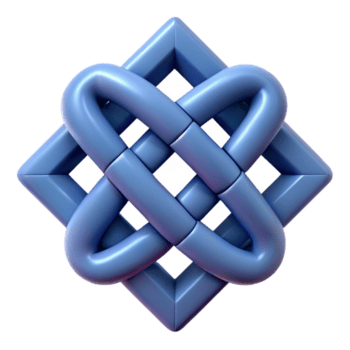 immaculate modern Geometric pattern of interlocking squares. Symmetrical, flat color, crisp edges with Scalable Design. sharp png