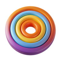inspired urban Series of concentric circles, alternating colors. Crisp edges, with Scalable Design. ultra HD png