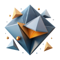 unforgettable avant-garde Abstract geometric background with triangles, minimal design with Scalable Design. flawless png