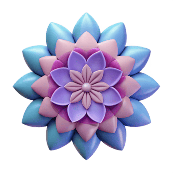 reflexivo impressionante geométrico discurso bolha. fresco arestas, mínimo projeto, plano cor com escalável Projeto. afiado png