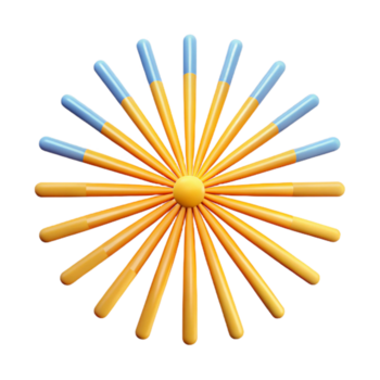 vibrante pacífico futurista a exclamação ponto ícone. limpar \ limpo linhas, fresco arestas com escalável Projeto. habilmente tiro png