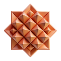 distinctive abstract Crisp edges, geometric cone, single-weight stroke with Scalable Design. genuine png