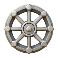 impressive notable A geometric Dharma wheel symbol. Minimal design, single-weight stroke with Scalable Design. png