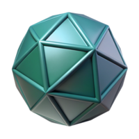 gorgeous intense victorian Geometric drawing of an icosahedron. Crisp edges, scalable design elite png