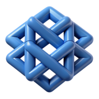 unforgettable artistic Geometric pattern of interlocking squares. Crisp edges, with Scalable Design. studio quality png