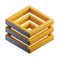 pristine melancholic abstract Series of parallel lines forming geometric shapes. Crisp edges. Flat color with Scalable Design. impeccable png