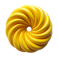 exemplary art deco Symmetrical, spiral pattern. Crisp edges, yellow flat color. Clean lines. with Scalable Design. genuine png