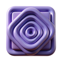 breathtaking coastal Square spiral pattern, crisp edges, scalable, minimal design with Scalable Design. original png