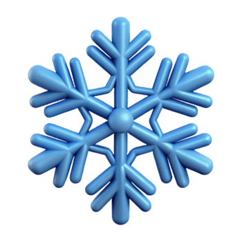 requintado gótico simétrico, estilizado floco de neve com limpar \ limpo linhas e plano cor. com escalável Projeto. exclusivo png