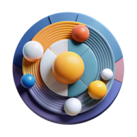 splendid gothic Abstract symbol of change. Rotating arrows. Clean lines, flat color, minimal design with Scalable Design. original png