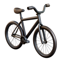 sumptuous rare A single-weight stroke black bicycle. Clean lines, flat color with Scalable Design. png