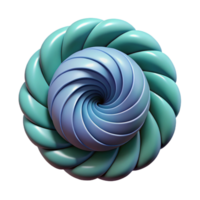 pristine romantic coastal Geometric spiral pattern, single-weight stroke, with Scalable Design. crisp png
