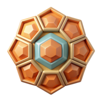 standout geometric Abstract geometric pattern with circles and squares, scalable, minimal with Scalable Design. ultra HD png