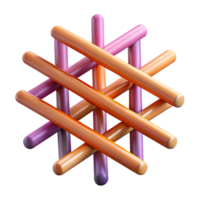 playful impressive Abstract composition of perpendicular lines. Crisp edges, single-weight stroke with Scalable Design. refined png