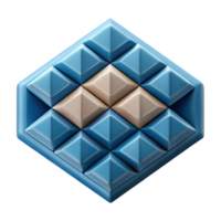 splendid tropical Geometric pattern of squares and triangles. Clean lines, flat color, crisp edges with Scalable Design. impeccable png