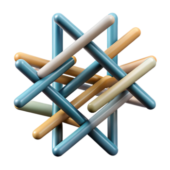 radiante alegre rústico resumen composición de perpendicular líneas. crujiente bordes, peso único carrera con escalable diseño. auténtico png