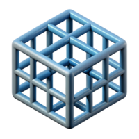 inspired surreal Geometric pattern of hexagons. Symmetrical, flat color, crisp edges with Scalable Design. detailed png