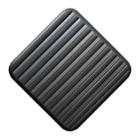 exquisite dramatic minimalist Minimal, diagonal lines pattern. Black flat color, sharp edges. with Scalable Design. flawless png
