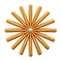 immaculate rustic Geometric pattern of radiating lines. Minimal, flat color with Scalable Design. artisan png