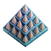 impressive joyful art deco Geometric pattern of alternating triangles and squares. Minimal, flat color, with Scalable Design. original png