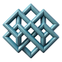 playful mesmerizing Geometric pattern of interlocking diamonds. Minimal, flat color, with Scalable Design. original png