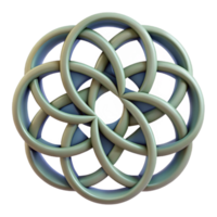 elegant victorian Target icon with concentric circles. Crisp edges, flat color with Scalable Design. studio quality png