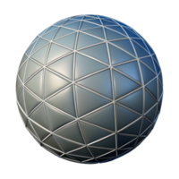 magnificent exemplary Geometric outline of a sphere. Clean lines, minimal design, with Scalable Design. png
