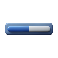 mysterious majestic A simple progress bar icon. Clean lines, crisp edges, minimal design with Scalable Design. high resolution png