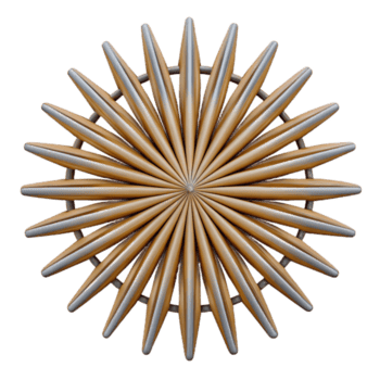 tirar o fôlego quintessencial trancar. plano cor, limpar \ limpo linhas, simétrico com escalável Projeto. png