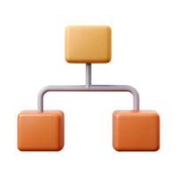 wonderful whimsical baroque Flowchart with three connected boxes. Scalable, single-weight stroke, minimal with Scalable Design. precision png