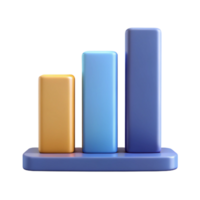 gorgeous exemplary Horizontal bar graph with three bars. Single-weight stroke, flat color, minimal with Scalable Design. png