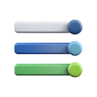 signature bohemian Progress bar with three sections. Clean lines, minimal design with Scalable Design. high quality png