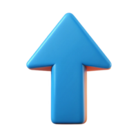 bold wonderful Minimal symmetrical arrow pointing upwards. Clean lines, flat color, crisp edges with Scalable Design. expertly shot png