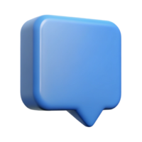 enchanting intense coastal Square speech bubble with rounded corners. Flat color, minimal, clean lines with Scalable Design. fine detail png