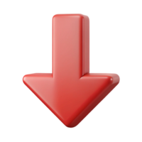 breathtaking industrial Arrow pointing downwards. Crisp edges, minimal design with Scalable Design. artisan png