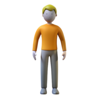 glorious standout Silhouette of a standing man. Clean lines, flat color, with Scalable Design. png