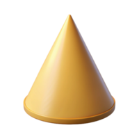 serene art deco Geometric monoline cone. Single-weight stroke, flat color with Scalable Design. masterfully captured png
