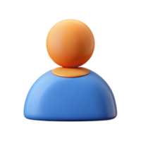 intense elegant Pictogram of a user icon. Clean lines, symmetrical, flat color with Scalable Design. luxury png