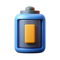 sought-after industrial Battery icon with charge indicator. Flat color, with Scalable Design. sharp png