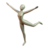 impressive signature Silhouette of a ballet dancer. Clean lines, minimal design, flat color with Scalable Design. png