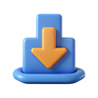 dramatic nordic Download icon with a downward arrow. Clean lines, flat color, symmetrical design with Scalable Design. genuine png