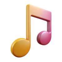 spectacular mysterious retro Single-weight stroke of a music note. Crisp edges, flat color with Scalable Design. masterfully captured png