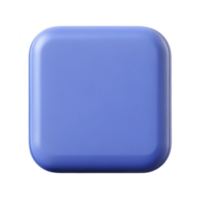 notable modern Square with rounded corners. Clean lines, flat color, with Scalable Design. artisan png