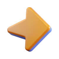 dazzling passionate vintage Arrow-shaped badge pointing right. Flat color, minimal, single-weight stroke with Scalable Design. crisp png
