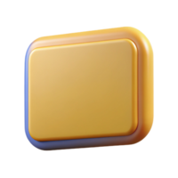 alluring avant-garde Rectangular badge with rounded corners. Flat color, crisp edges, with Scalable Design. genuine png