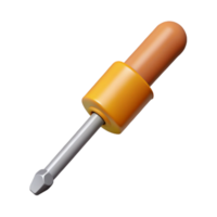 magnificent intense coastal Minimalist drawing of a screwdriver. Flat color, crisp edges, with Scalable Design. elite png