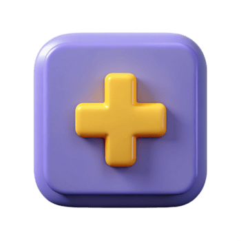 unverwechselbar retro Platz Charakter mit ein Plus Zeichen im das Center. symmetrisch, eben Farbe, mit skalierbar Design. makellos png