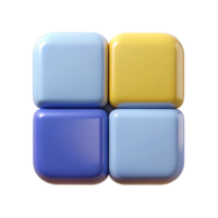 pristine exemplary Minimalist square divided into four equal parts, crisp edges with Scalable Design. png