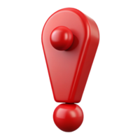 standout renaissance Crisp edges define a scalable exclamation mark in scarlet. Clean lines with Scalable Design. original png