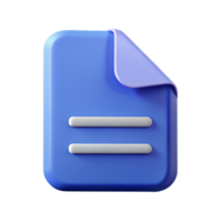 sought-after organic Document icon with a folded corner. Clean lines, flat color, crisp edges with Scalable Design. artisan png